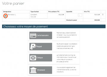 Un système de paiement sécurisé