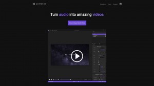 Astrofox : créer des vidéos avec vos audios !